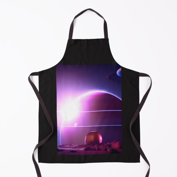 Item preview, STYLISH PURPLE AND BLUE PLANETS designed and sold by sailorsam1805.