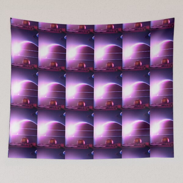Item preview, STYLISH PURPLE AND BLUE PLANETS designed and sold by sailorsam1805.