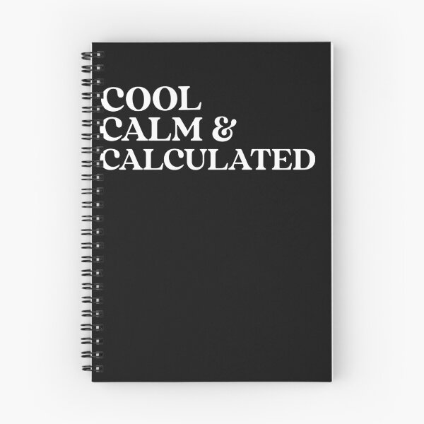 Item preview, Cool. Calm. Calculated. Cool Calm Collected. Yoga. Meditation designed and sold by Tish K..