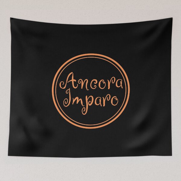 Item preview, Ancora Imparo - I Am Still Learning - Italian - Michelangelo Quotes designed and sold by JourneyCreative.