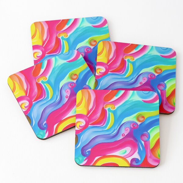 Item preview, Rainbow Swirls 6 designed and sold by Ashley Gagnon.