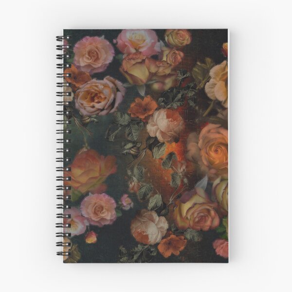 Item preview, Roses In Fall Vintage Colors Botanical Midnight Garden Flowers designed and sold by IZiets.
