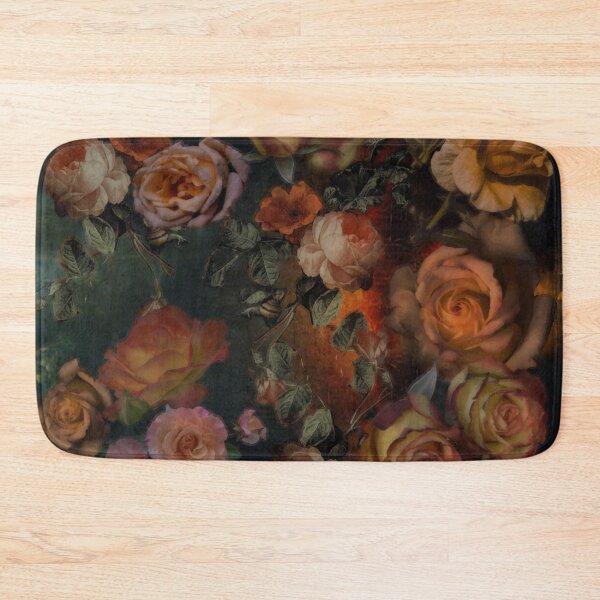 Item preview, Roses In Fall Vintage Colors Botanical Midnight Garden Flowers designed and sold by IZiets.