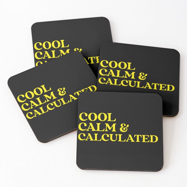 Item preview, Cool. Calm. Calculated. Cool Calm Collected. Yoga. Meditation designed and sold by Tish K..