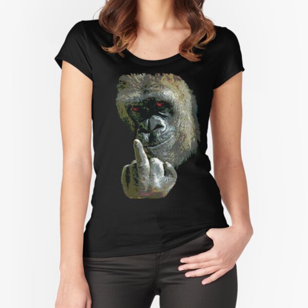 Gorilla Finger T Shirts Redbubble