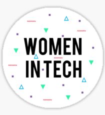 Women in Tech Sticker