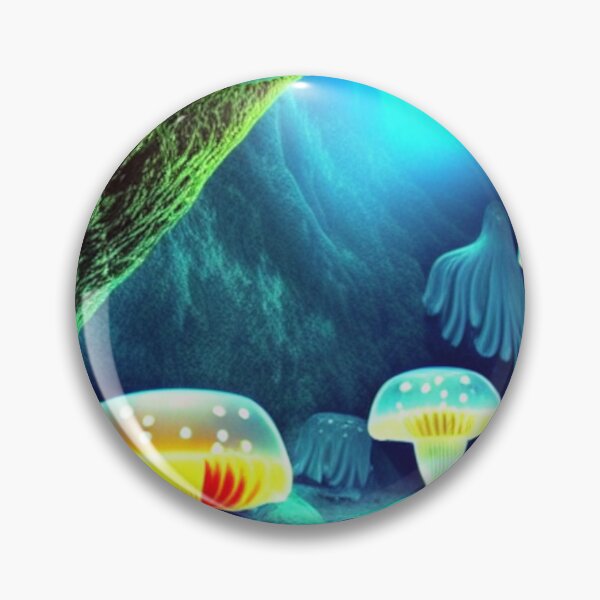 Item preview, Underwater Cavern at Dawn designed and sold by TOPTRXXX.