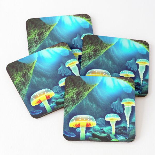 Item preview, Underwater Cavern at Dawn designed and sold by TOPTRXXX.