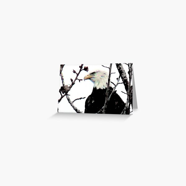 Regal Eagle Greeting Card