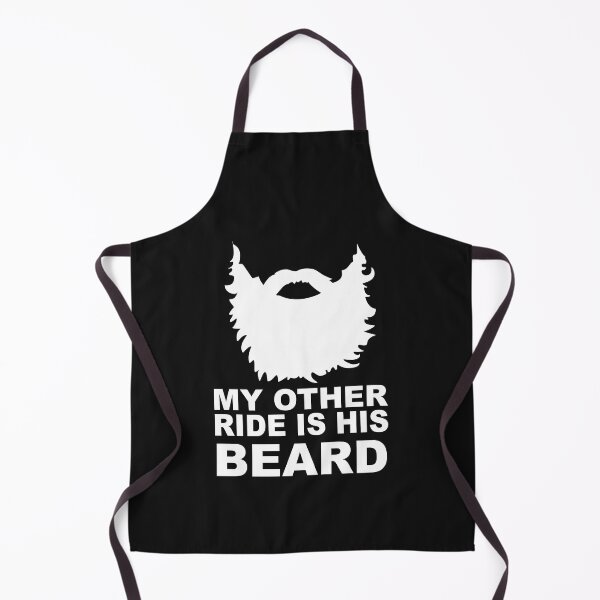 Item preview, My other ride is His Beard funny beard  designed and sold by SheIsAQueen.