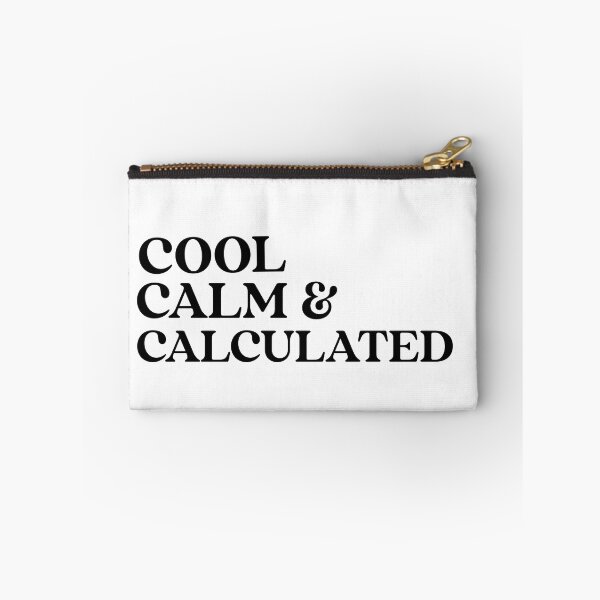 Item preview, Cool. Calm. Calculated. Cool Calm Collected. Yoga. Meditation designed and sold by Tish K..
