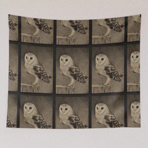 Item preview, Barn Owl pyrography artwork designed and sold by PyrographyME.