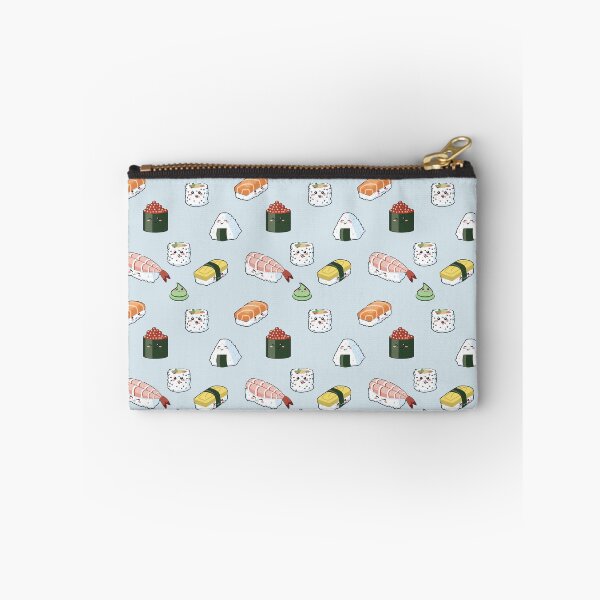 Item preview, Kawaii Sushi on blue designed and sold by andromacke.