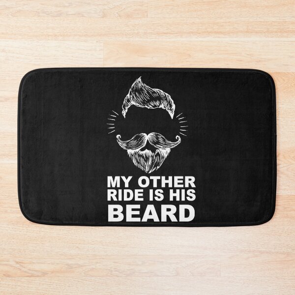 Item preview,  My other ride is His Beard funny beard  designed and sold by SheIsAQueen.