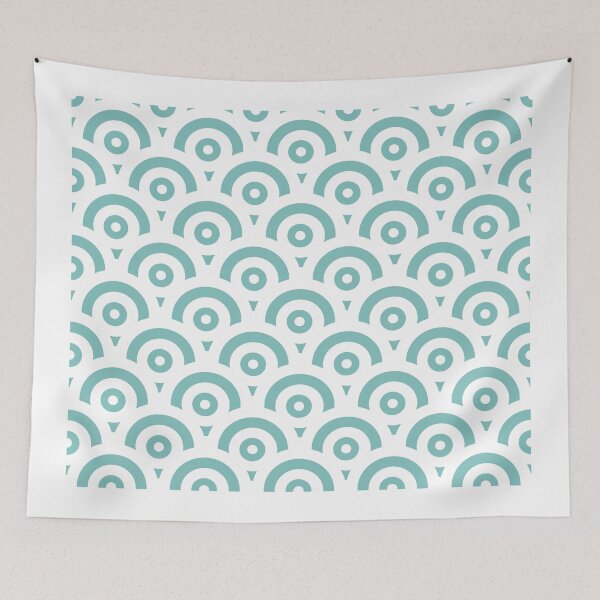 Item preview, Abstract pattern - blue and white. designed and sold by K.S ART.
