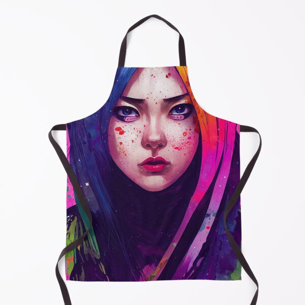 Item preview, Anime Girl Watercolor Portrait designed and sold by dnielx.
