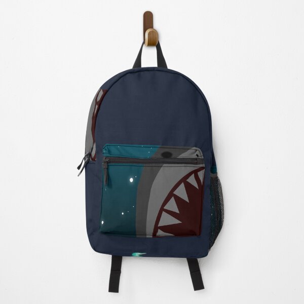 Vista previa del artículo con la obra «Nadar de noche con tiburones en la superficie del agua», diseñado y vendido por amylydesign.