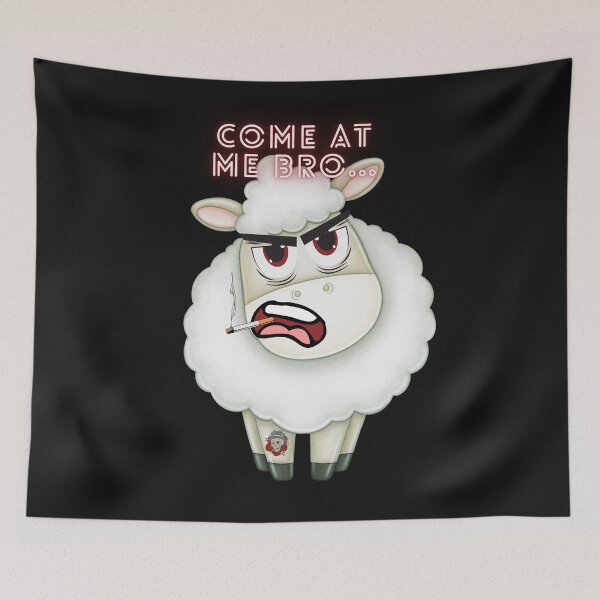 Item preview, Angry Sheep designed and sold by Vanessa Hogle.