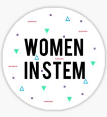 Women in STEM Sticker