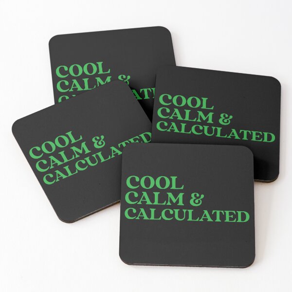 Item preview, Cool. Calm. Calculated. Cool Calm Collected. Yoga. Meditation designed and sold by Tish K..