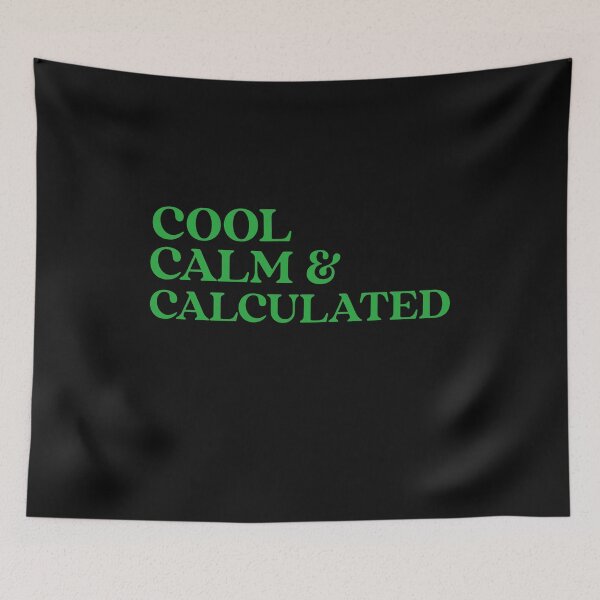 Item preview, Cool. Calm. Calculated. Cool Calm Collected. Yoga. Meditation designed and sold by Tish K..