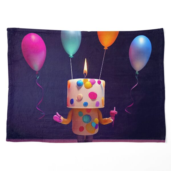 Celebration - Candle Cake Pet Blanket