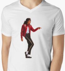 Michael jackson is the new t-shirt Men's V-Neck T-Shirt