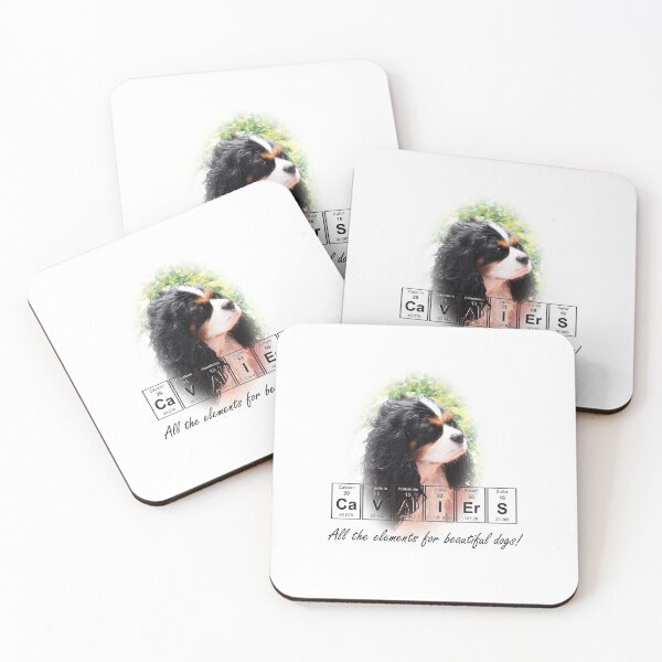 Item preview, Cavaliers: ¡todos los elementos de un perro hermoso! designed and sold by Siela.