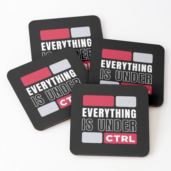 Item preview, Everything Is Under Control - Get Inspire -White Typography designed and sold by PixelGrafiks.