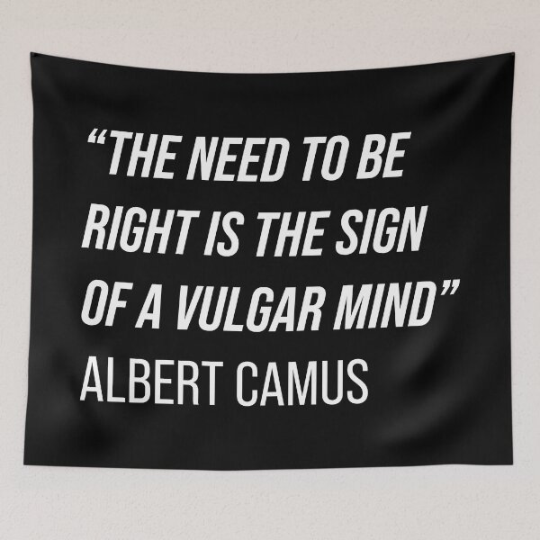 Item preview, Albert Camus Quote designed and sold by Texterns.