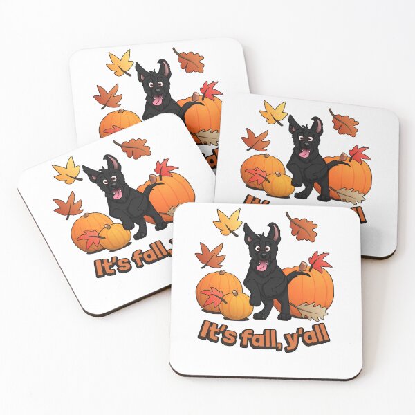 Item preview, Its fall yall Black German shepherd puppy edition designed and sold by polygrafix.