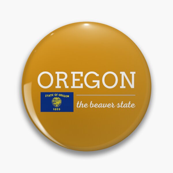 Item preview, OREGON State with Flag designed and sold by philevera.