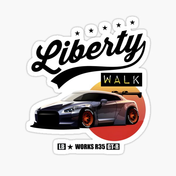 値下げ開始　Project.R LIBERTY WALK ステッカー Amazon.co.jp: LIBERTY WALK × pRojectR ステッカーセット VTSY4