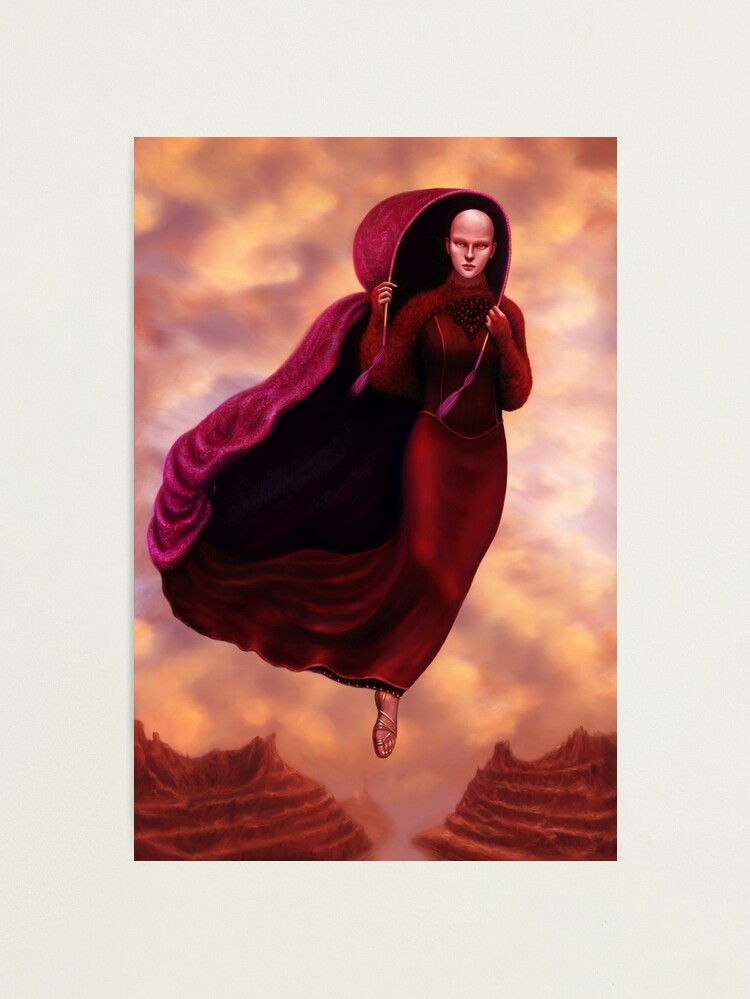 Thumbnail 2 of 3, Photographic Print, Over a desert designed and sold by Sirielle.