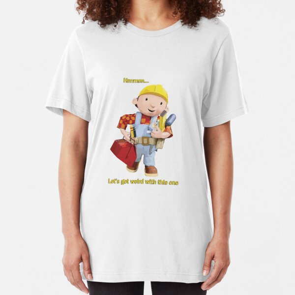 Bob The Builder T Shirts Redbubble - girl hoodie with hair extensions limited time roblox