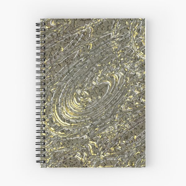 Item preview, Abstract Fractal Wave Yellow Galaxy Spiral Pattern designed and sold by Aryxaba.