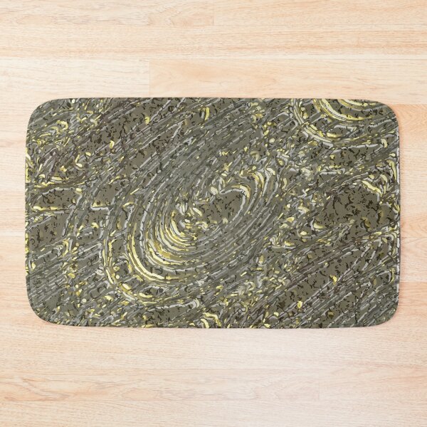 Item preview, Abstract Fractal Wave Yellow Galaxy Spiral Pattern designed and sold by Aryxaba.