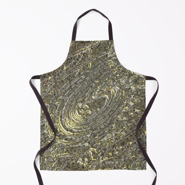Item preview, Abstract Fractal Wave Yellow Galaxy Spiral Pattern designed and sold by Aryxaba.