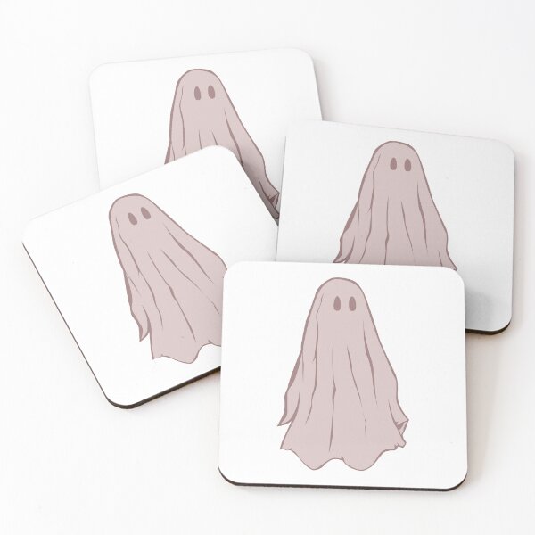 Item preview, Cute pink ghost. designed and sold by ellinnur.