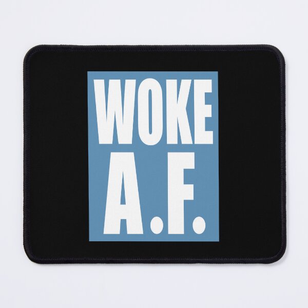 Item preview, Woke AF Funny Typeface Design designed and sold by chris-ellis-art.