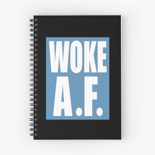 Item preview, Woke AF Funny Typeface Design designed and sold by chris-ellis-art.