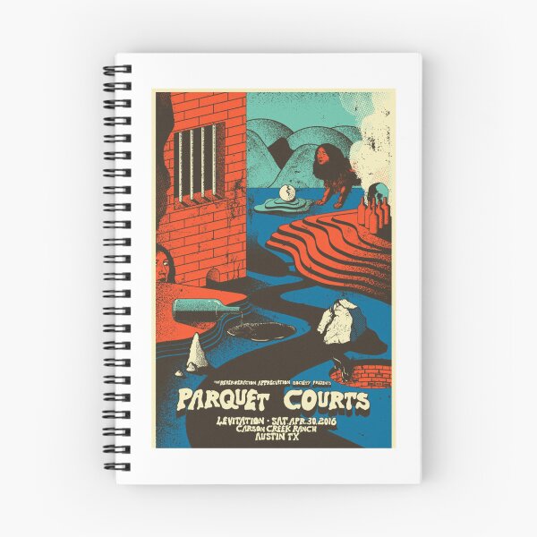 Item preview, parquet-court-poster designed and sold by KennethColby1.