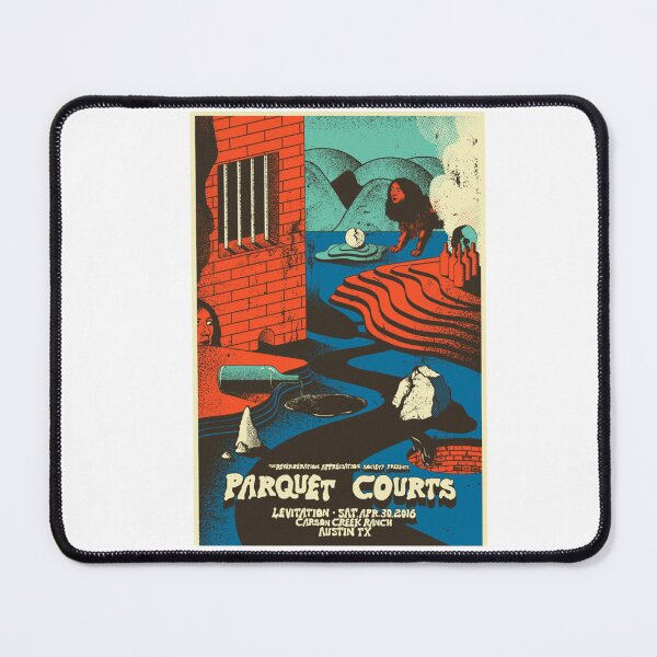 Item preview, parquet-court-poster designed and sold by KennethColby1.