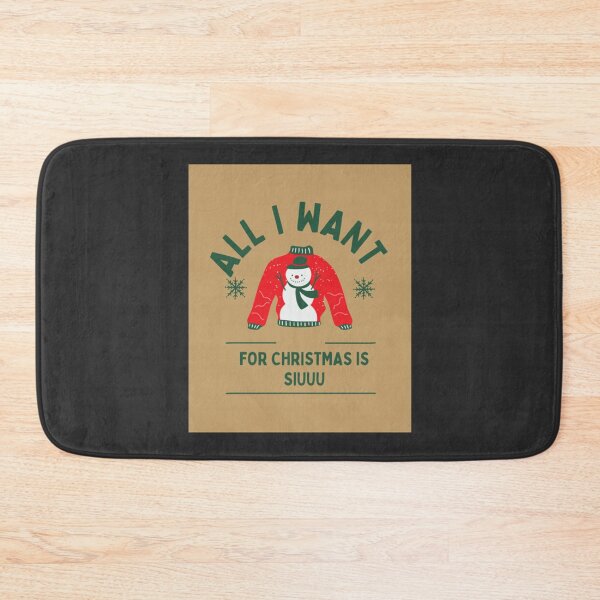 Item preview, All i want for christmas is siuuu                               designed and sold by LeedsDesign2.
