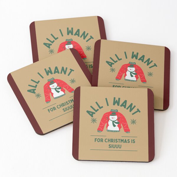 Item preview, All i want for christmas is siuuu                               designed and sold by LeedsDesign2.