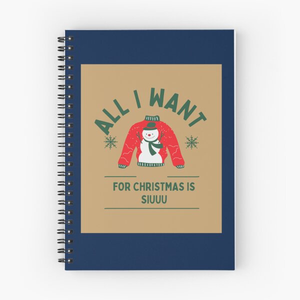 Item preview, All i want for christmas is siuuu                               designed and sold by LeedsDesign2.