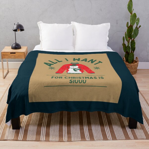 Item preview, All i want for christmas is siuuu                               designed and sold by LeedsDesign2.
