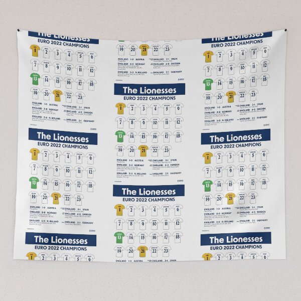 Item preview, The Lionesses - Euro 2022 Champions designed and sold by JaydenCookd.