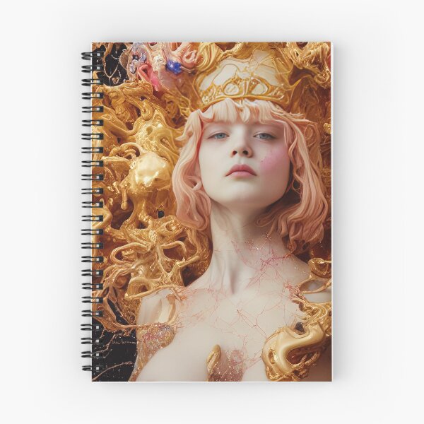 Aperçu de l'œuvre Ange cosmique (série dorée) créée et vendue par artistsjourney.