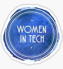 Women in Tech Sticker